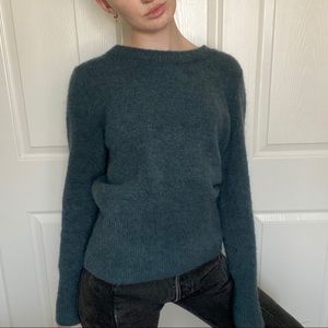 H&M Emerald Green Alpaca/Wool Blend Sweater